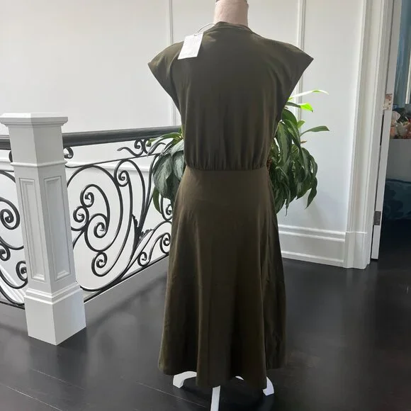 FRAME Cotton Midi Dress Size S - Picture 7 of 7